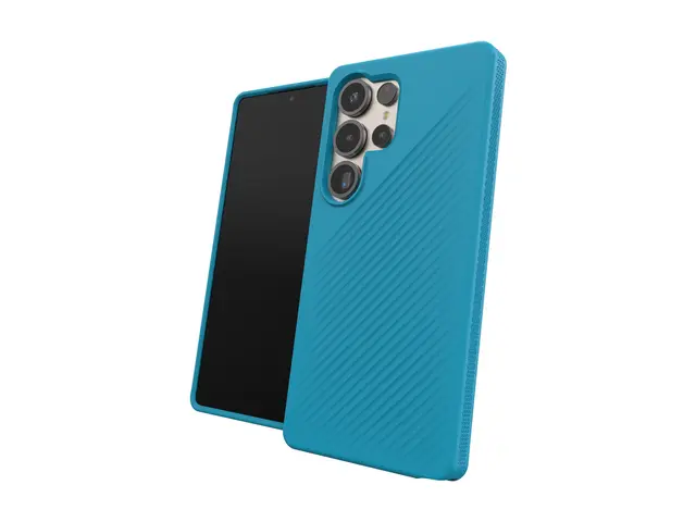 ZAGG Luxe - Baksidedeksel for mobiltelefon elveblå Samsung Galaxy ...