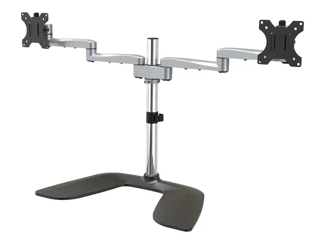 Startech Dual Monitor Stand, Ergonomic Desktop Stand for up to 32"...