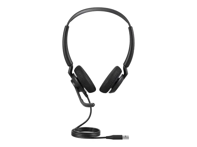 Jabra Engage 50 II UC Stereo - Hodesett on-ear kablet USB-A