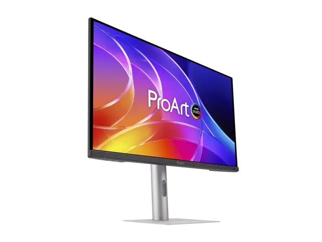 ASUS ProArt PA279CDV - OLED-skjerm - USB 27" (26.5" synlig) - 3840 x 2160 4K @ 120 Hz - 1000 cd/m² - 1500000:1 - HDR10 - 0.1 ms - HDMI, 2xDisplayPort, USB-C - høyttalere - svart 