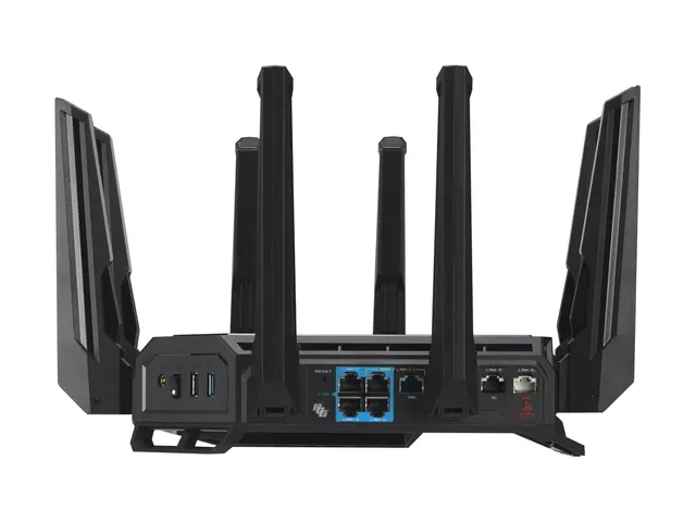 ASUS ROG Rapture GT-BE98 - Trådløs ruter 6-porters svitsj 10GbE, 5...