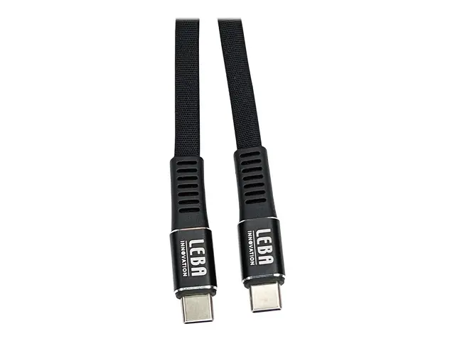 LEBA NoteCable - USB-kabel 24 pin USB-C (hann) til 1.2 m USB Power...