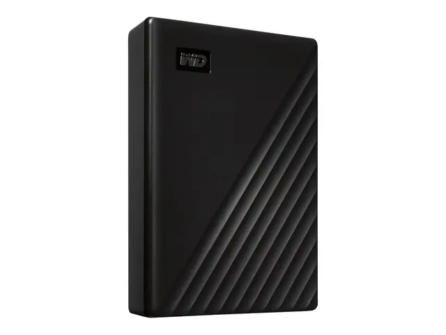 WD My Passport WDBPKJ0050BBK - Harddisk kryptert 5 TB ekstern (bær...