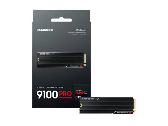 Samsung 9100 PRO MZ-VAP8T0 - SSD kryptert 8 TB intern M.2 2280 PCI...