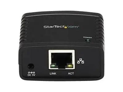 Startech 10/100Mbps Ethernet to USB 2.0 Network Print Server - Win...