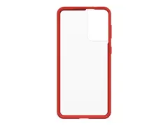 OtterBox React Series - ProPack Packaging baksidedeksel for mobiltelefon - kraftr&#248;d - for Samsung Galaxy S21+ 5G