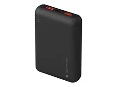 dbramante1928 re-charge - Strømbank - 20000 mAh Apple 2.4A, BC 1.2, PD 2.0, PD 3.0, QC 2.0, QC 3.0 - 2 utgangskontakter (24 pin USB-C, USB-type A) - på kabel: USB-C - svart