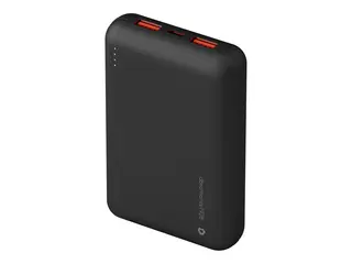 dbramante1928 re-charge - Strømbank - 20000 mAh Apple 2.4A, BC 1.2, PD 2.0, PD 3.0, QC 2.0, QC 3.0 - 2 utgangskontakter (24 pin USB-C, USB-type A) - på kabel: USB-C - svart