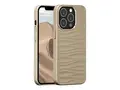 dbramante1928 Dune - Baksidedeksel for mobiltelefon 100 % resirkulert plast - sand - for Apple iPhone 14 Pro