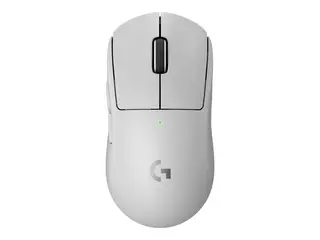 Logitech G PRO X SUPERLIGHT 2 - Mus - gaming optisk - 5 knapper - tr&#229;dl&#248;s - 2.4 GHz - USB Logitech LIGHTSPEED-mottaker - hvit