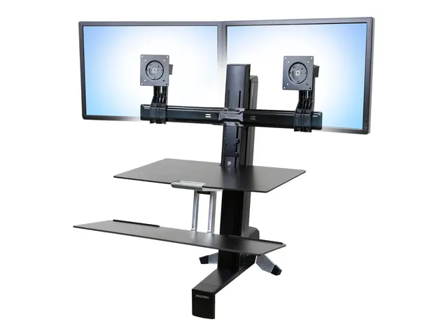Ergotron Tall-User Kit for WorkFit Dual - Monteringssett (2 svingt...