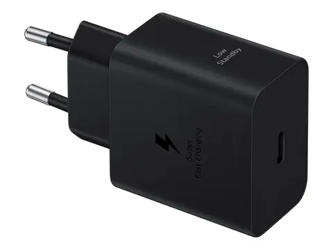 Samsung EP-T4511 - Str&#248;madapter - 45 watt 3 A - SFC 2.0, Power Delivery 3.0 + PPS (24 pin USB-C) - p&#229; kabel: USB-C - svart