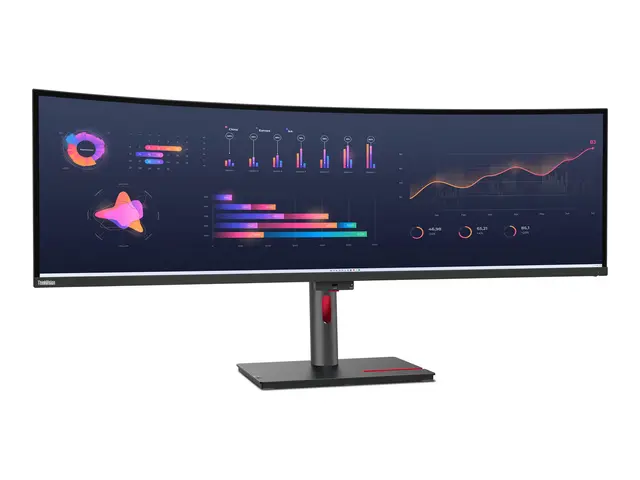 Lenovo ThinkVision P49w-30 - LED-skjerm kurvet 49" (49" synlig) 51...