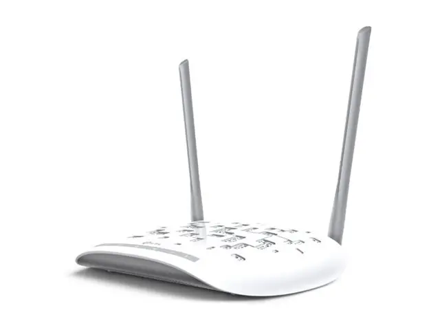 TP-Link TD-W9970 - Trådløs ruter DSL-modem 4-portssvitsj 2,4 GHz
