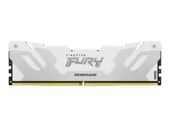 Kingston FURY Renegade - DDR5 - modul 32 GB - DIMM 288-pin - 6400 MT/s / PC5-51200 - CL32 - 1.4 V - ikke-bufret - ikke-ECC - hvit, sølv