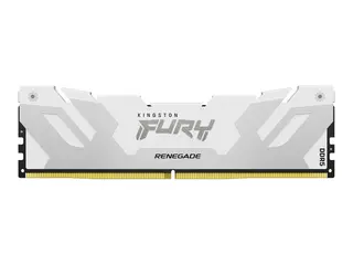 Kingston FURY Renegade - DDR5 - modul - 32 GB DIMM 288-pin - 6400 MT/s / PC5-51200 - CL32 - 1.4 V - ikke-bufret - ikke-ECC - hvit, sølv