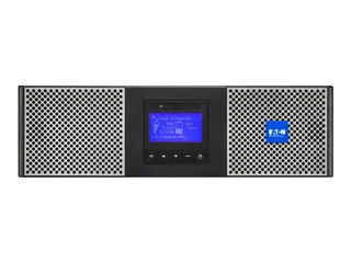 Eaton 9PX 6000i RT3U Netpack - UPS (rackmonterbar/ekstern) AC 200/208/220/230/240 V - 5400 watt - 6000 VA - 6 Ah - RS-232, USB, Ethernet - utgangskontakter: 10 - PFC - 3U - 19"