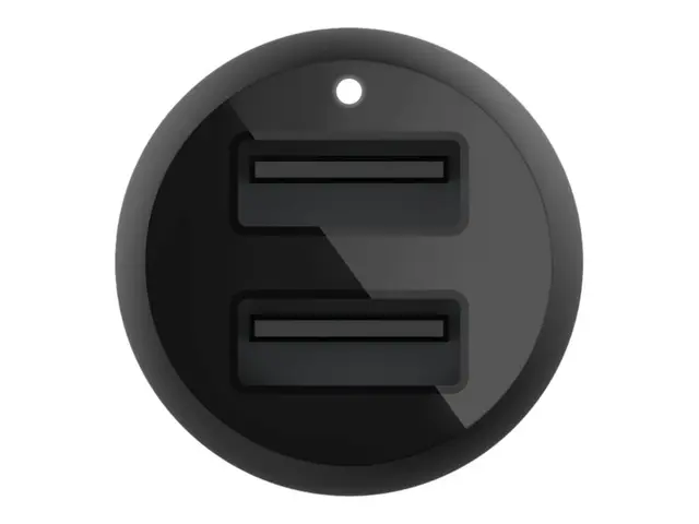 Belkin BoostCharge Dual Charger - Bilstrømadapter 24 watt 4.8 A 2 ...