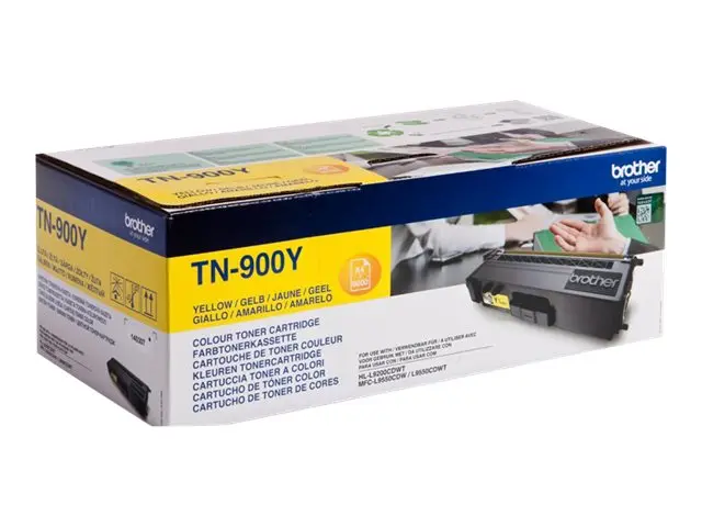 Brother TN900y - Gul original tonerpatron for HL-L9300CDWTT, MFC-L...