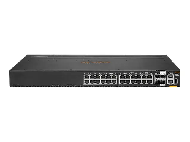 HPE Aruba 6200M 24G 4SFP+ TAA Switch - Max. Stacking Distance 10 k...
