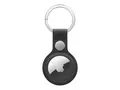 Apple - Eske for airtag - stainless steel, mikrotvill svart - for AirTag