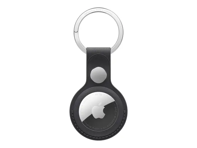 Apple - Eske for airtag stainless steel, mikrotvill svart AirTag
