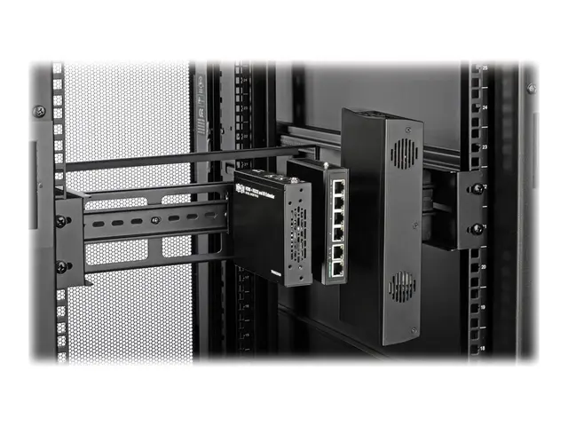 Eaton Tripp Lite Series Adjustable Rack-Mount DIN Rail Kit - Top H...