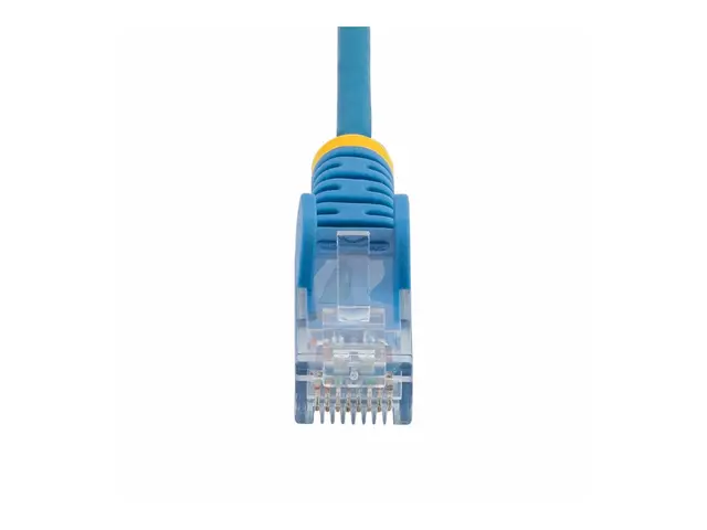 StarTech.com 10m Blue Slim CAT6 Ethernet Cable, Snagless, 28AWG, L...