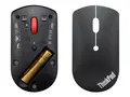 Lenovo ThinkPad Silent - Mus - h&#248;yre- og venstreh&#229;ndet bl&#229; optisk - 3 knapper - tr&#229;dl&#248;s - Bluetooth 5.0 - svart - l&#248;svekt
