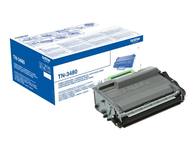 Brother TN3480 - Høy ytelse svart original tonerpatron for HL-L500...