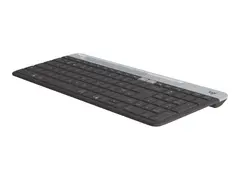 Logitech Slim Multi-Device K580 Tastatur - tr&#229;dl&#248;s - Bluetooth, 2.4 GHz - Pan Nordic - grafitt