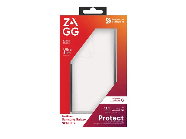 Zagg Crystal Palace - Baksidedeksel for mobiltelefon ultrasmal kry...