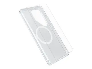 OtterBox Symmetry Series Clear - Baksidedeksel for mobiltelefon blank - med Premium Glass Screen-beskytter - for Samsung Galaxy S25 Ultra