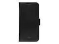 dbramante1928 Copenhagen Slim - Lommebok for mobiltelefon helnarvet lær - svart - for Samsung Galaxy S22+
