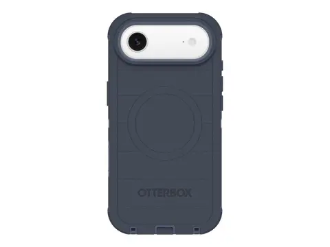 OtterBox Defender Series Pro - Baksidedeksel for mobiltelefon robust - MagSafe-samsvar - polykarbonat, termoplastisk elastomer (TPE), silikon, minneskumplast - bl&#229; f&#248;lelse - for Apple iPhone Air