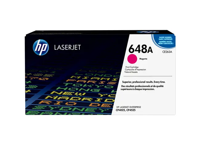 HP 648A - Magenta - original - LaserJet - tonerpatron (CE263A) - f...