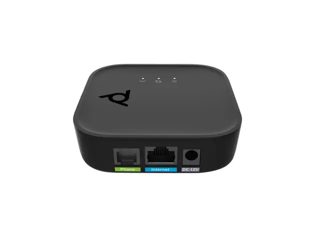 HP Poly ATA 400 - VoIP-telefonadapter med Open SIP 10Mb LAN