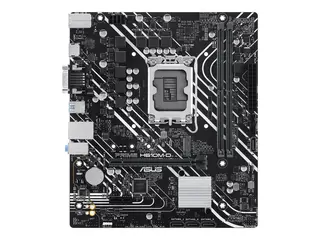 ASUS PRIME H610M-D - Hovedkort micro ATX - LGA1700-sokkel - H610 Chipset - USB 3.2 Gen 1 - Gigabit LAN - innbygd grafikk (CPU kreves) - HD-lyd (8-kanalers)