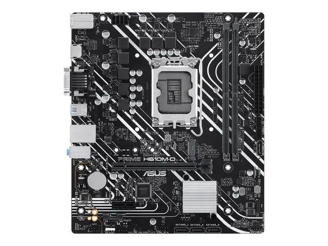 ASUS PRIME H610M-D - Hovedkort micro ATX LGA1700-sokkel H610 Chips...