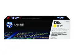 HP 128A - Gul - original - LaserJet tonerpatron (CE322A) - for Color LaserJet Pro CP1525n, CP1525nw; LaserJet Pro CM1415fn, CM1415fnw
