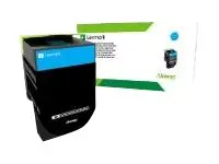 Lexmark 702CE - Cyan - original - tonerpatron LCCP, LRP, Lexmark C...
