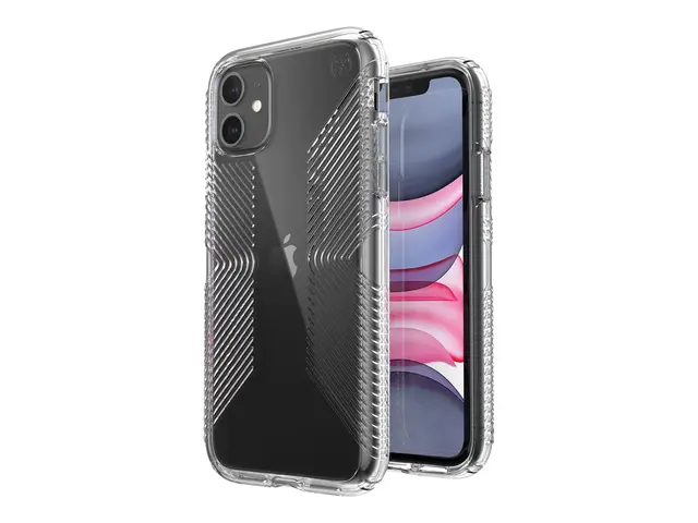 Speck Presidio Perfect Clear + Grip - Baksidedeksel for mobiltelef...