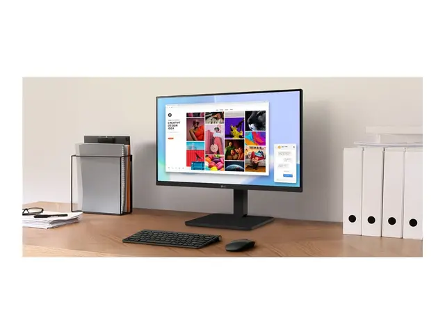 LG 24BA450-B - LED-skjerm 24" (23.8" synlig) 1920 x 1080 Full HD (...