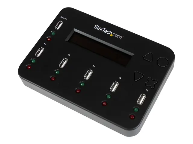 StarTech.com Standalone 1:5 USB Flash Drive Duplicator and Eraser ...