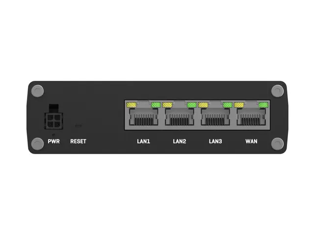 Teltonika RUTM08 - Ruter 3-portssvitsj 1GbE, IEEE 802.3u, PPP DIN-...