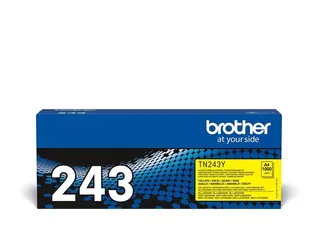 Brother TN243Y - Gul - original - tonerpatron for Brother DCP-L3510, L3517, L3550, HL-L3210, L3230, L3270, MFC-L3710, L3730, L3750, L3770