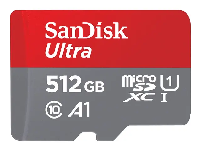 SanDisk Ultra - Flashminnekort (microSDXC til SD-adapter inkludert...