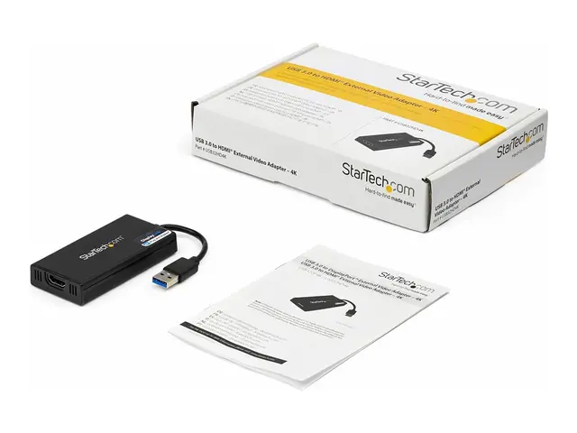 StarTech.com USB 3.0 to HDMI Adapter, 4K 30Hz Ultra HD, DisplayLin...