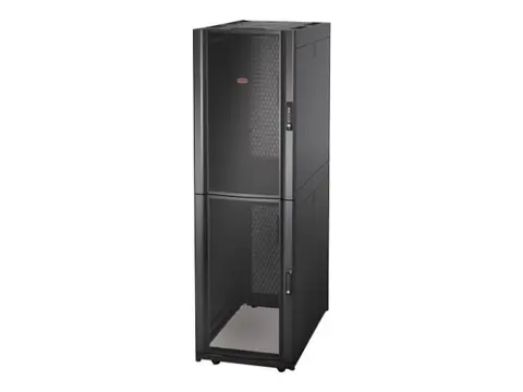 APC NetShelter SX Colocation 2 x 20U Enclosure with Sides Rack - svart - 42U - 19" - for P/N: SMTL1500RM3UC, SMTL1500RMI3UC, SMX2KR2UNCX145, SRTL3KRM1UC, SRTL3KRM1UNC