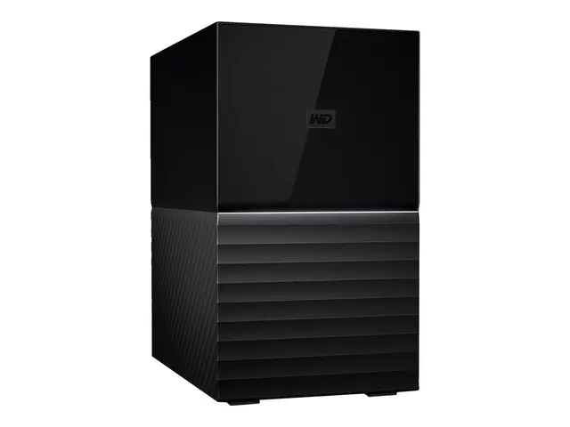 WD My Book Duo WDBFBE0160JBK - Harddiskarray - 16 TB - 2 brønner -...